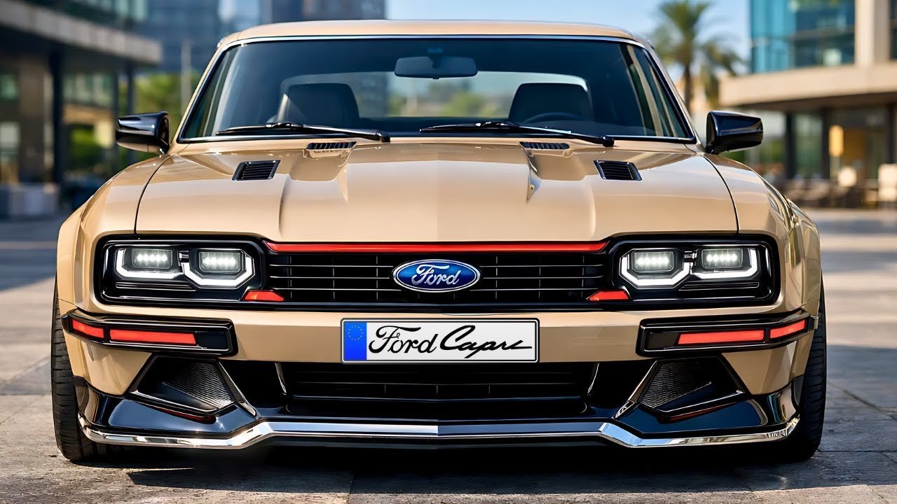 Ford Capri 2026 Revealed: Futuristic Design, Next-Gen Cabin, Hybrid Options & Advanced Safety
